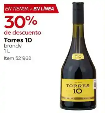 Costco Torres 10 brandy oferta