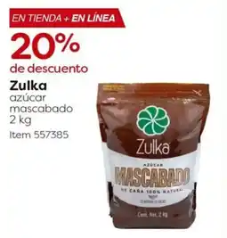 Costco Zulka azúcar mascabado oferta