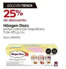 Costco Häagen Dazs pintas coleccion Napolitano oferta