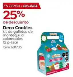 Costco Deco Cookies kit de galletas de mantequilla oferta
