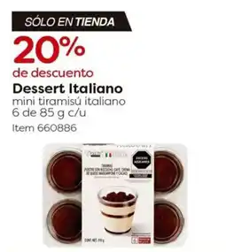 Costco Dessert Italiano mini tiramisu italiano oferta