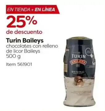 Costco Turin Baileys chocolates con relleno de licor oferta