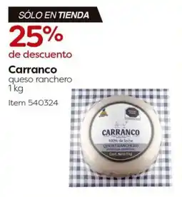 Costco Carranco queso ranchero oferta
