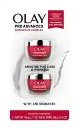Costco Olay Pro Advanced regenerist crema regenerist crema facial 2 de 48 g y/o oferta