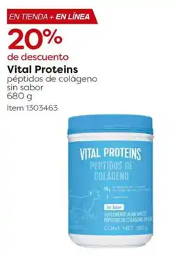 Costco Vital Proteins peptidos de colageno sin sabor oferta