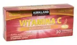 Costco Kirkland vitamina C 2g oferta