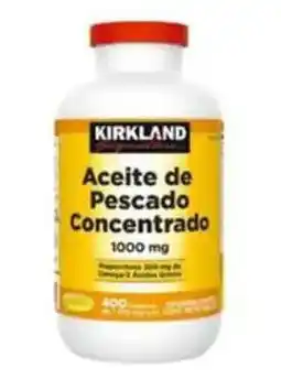 Costco Kirkland aceite de pescado concentrado oferta