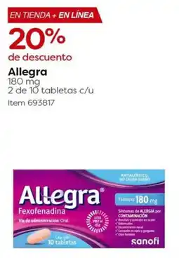 Costco Allegra 180 mg oferta