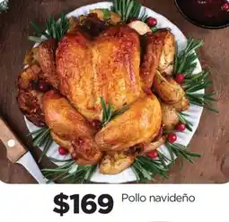 Chedraui Pollo navideño oferta