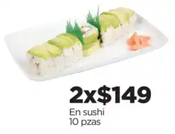 Chedraui En sushi oferta