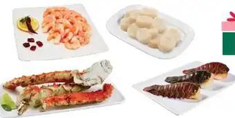 Chedraui En camarón pacotilla Selecto, callo de hacha, king crab y cola de langosta oferta