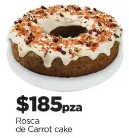 Chedraui Rosca de Carrot cake oferta