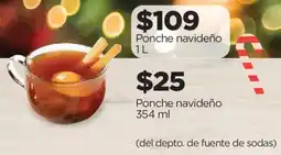 Chedraui Ponche navideño oferta