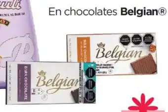 Chedraui En chocolates Belgian oferta