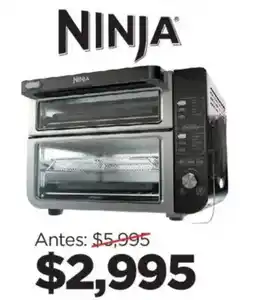 Chedraui Ninja horno freidora 1800W oferta