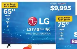 Chedraui LG Smart TV 65" oferta