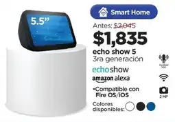 Chedraui Eco Show 5 5.5" oferta