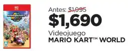 Chedraui Mario Kart World videojuego oferta