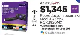 Chedraui Roku Streaming Stick 4K oferta