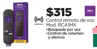 Roku control remoto