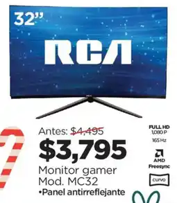 Chedraui RCA monitor gamer MC32 oferta