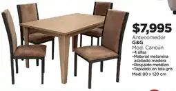 Chedraui G&G antecomedor cancún oferta