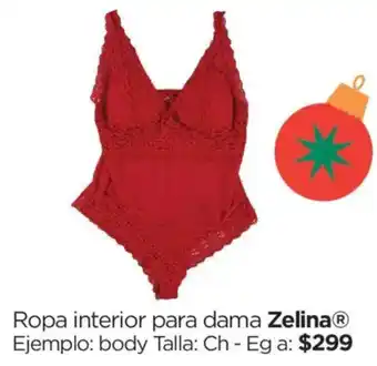 Chedraui Zelina ropa interior para dama oferta