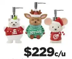 Chedraui Happy Christmas dispensador de resina oferta