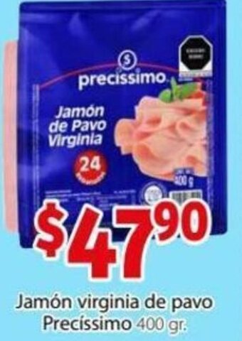 Jamón Virginia de Pavo Precíssimo 400g