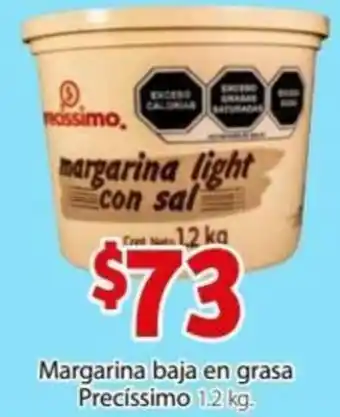 Soriana Mercado Margarina Baja en Grasa Precíssimo 1.2kg oferta
