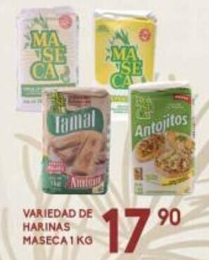 Alsuper Variedad de Harinas Maseca 1kg oferta