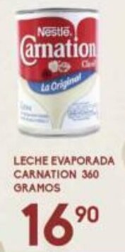 Alsuper Leche Evaporada Carnation 360gr oferta