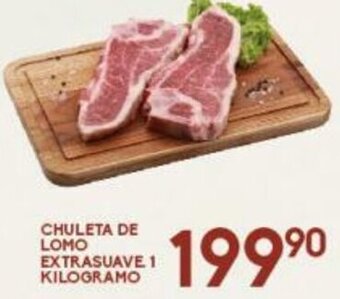 Alsuper Chuleta de Lomo Extrasuave 1kg oferta