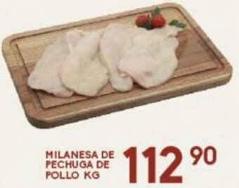 Alsuper Milanesa de Pechuga de Pollo oferta