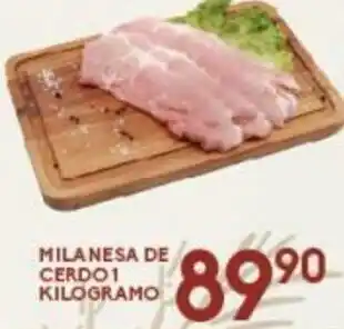 Alsuper Milanesa de Cerdo 1kg oferta