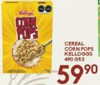 Alsuper Cereal Corn Pops Kellogg's 490grs oferta