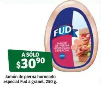 Soriana Súper Jamón de Pierna Horneado Especial Fud a Granel 2550g oferta