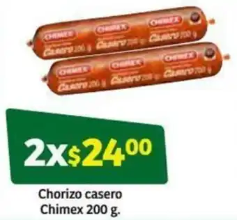 Choriizo Casero Chimex 2x200g