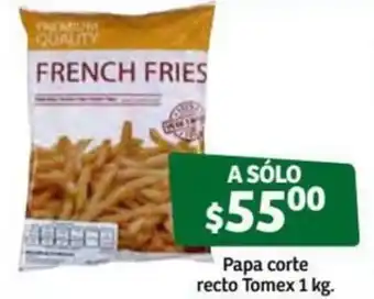 Soriana Súper Papa Corte Recto Tomex 1kg oferta