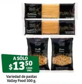 Variedad de Pastas Valley Food 500g
