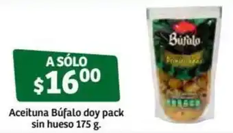 Aceituna Búfalo Doy Pack sin Hueso 175g