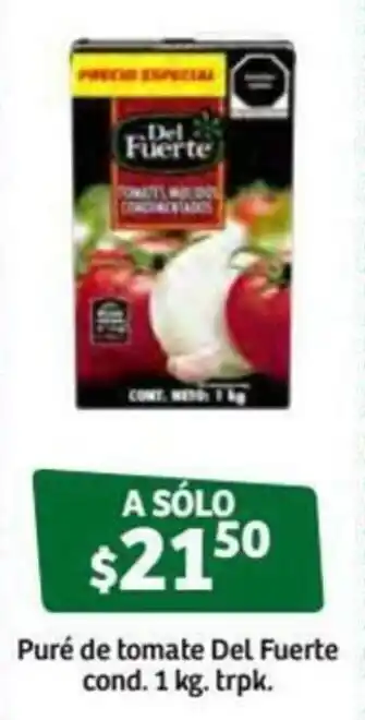 Soriana Súper Puré de Tomate del Fuerte 1kg oferta