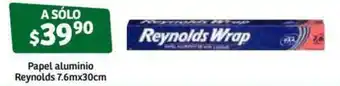 Soriana Súper Papel Aluminio Reynolds 7.6mx30cm oferta