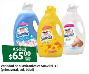 Variedad de Suavizantes cs Suavitel 3L