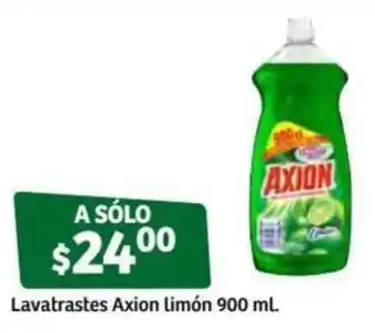 Soriana Súper Lavatrastes Axion Limón 900ml oferta