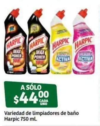 Variedad de Limpiadores de Baño Harpic 750ml