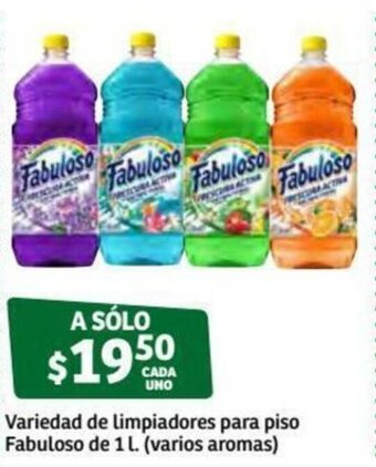 Variedad de Limpiadores para Piso Fabuloso 1L