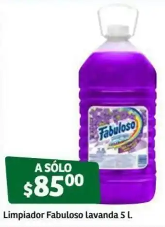 Soriana Súper Limpiador Fabuloso Lavanda 5L oferta