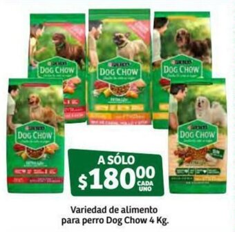 Soriana Súper Variedad de Alimento para Perro Dog Chow 4kg oferta