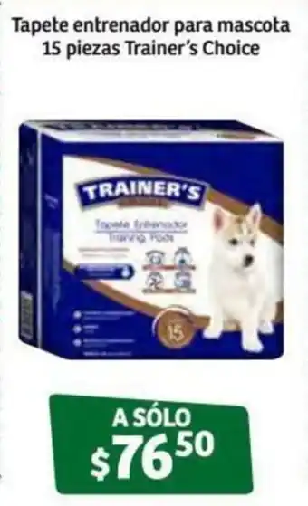 Soriana Súper Tapete Entrenador para Mascota Trainer's Choice 15 pzas oferta